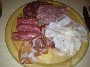 Antipasti Salumi misti