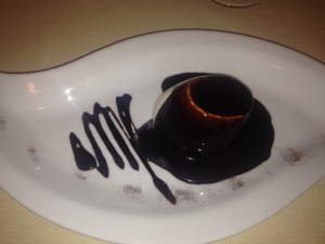 Dessert Panna cotta al cioccolato