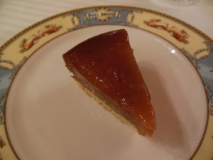 Dessert: Tarte tatin