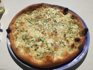 Pizza: Quattro formaggi