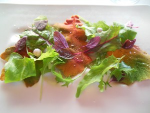 Rett 1 Foie gras med salat