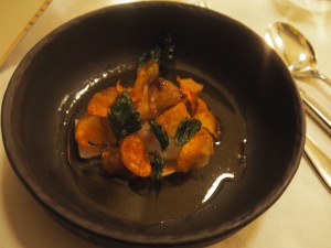 Rett 5: Torsk, lardo og løk og selleri