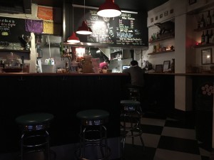 Interiøret på Mission Taco