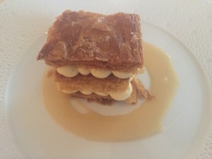 Millefeuille med vaniljekrem 