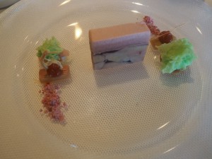 Foie gras og rabarbra