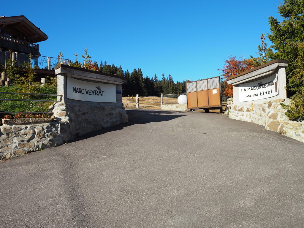 Portalen på La Maison des Bois